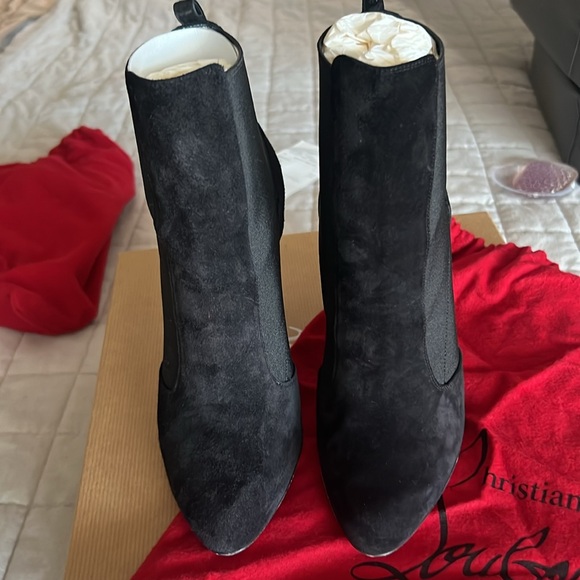 CHRISTIAN LOUBOUTIN booties! AUTHENTIC - Picture 3 of 11